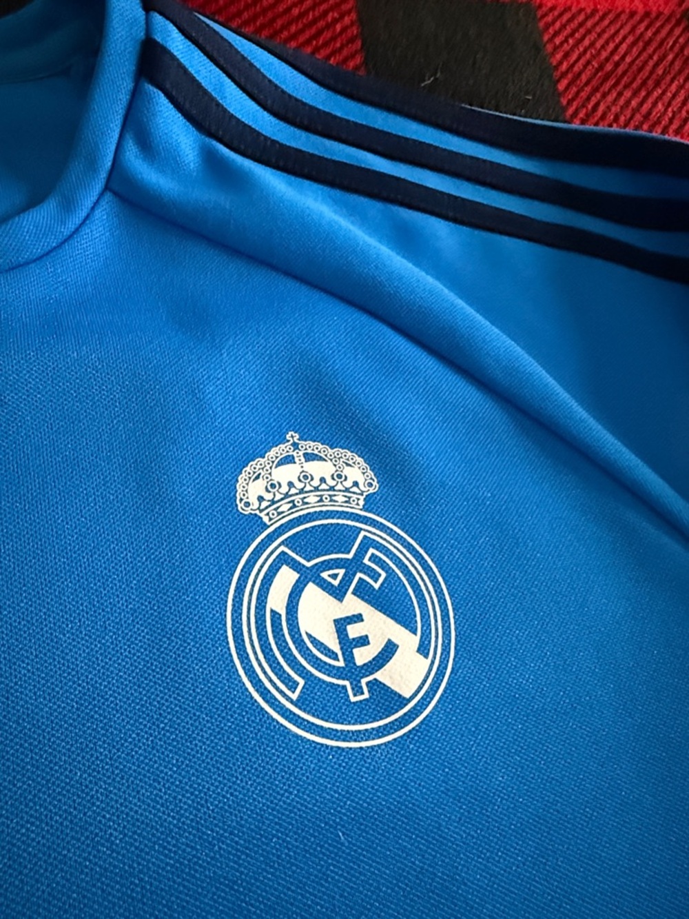 RARE Real Madrid 2015-16 UEFA Champions League Adidas Pre-Match Sweatshirt - Picture 5 of 8